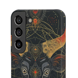 Celestial Taurus Mystique | Slim Phone Case for Samsung