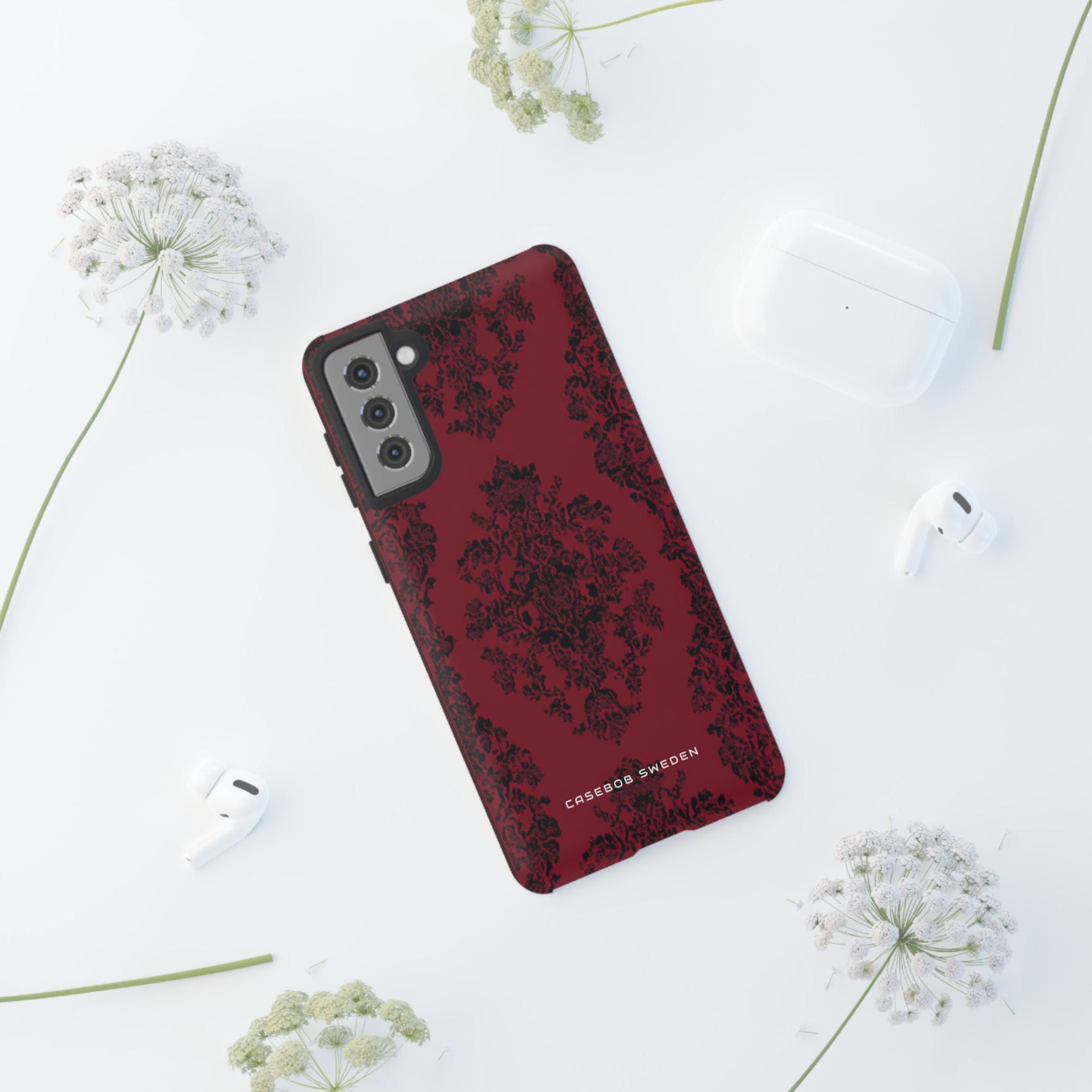 Gothic Crimson Elegance  Samsung S21 - Tough Phone Case