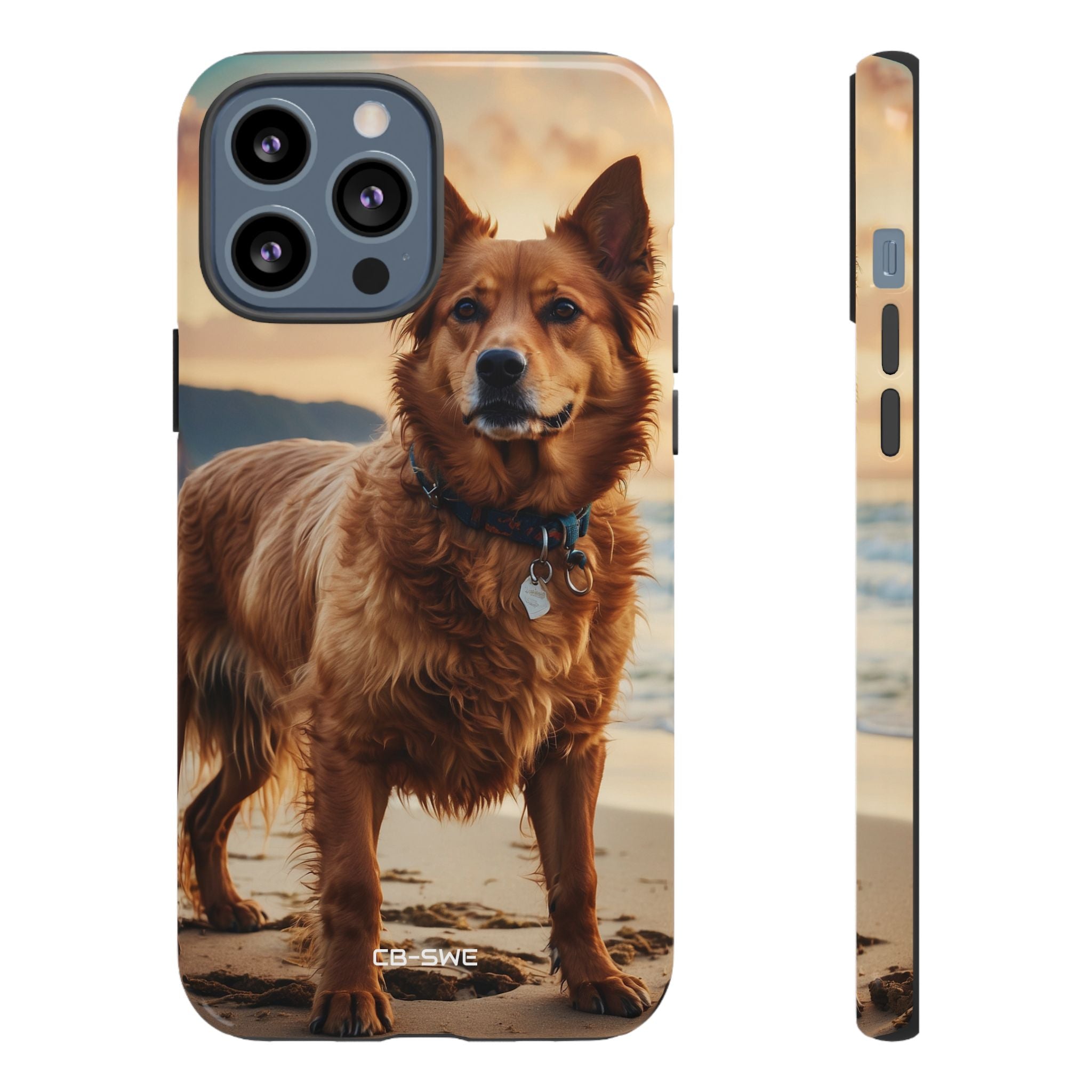 Golden Dog Plays - iPhone Case
