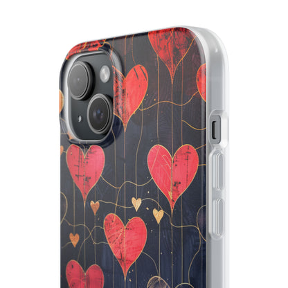 Gradient Heartflow Harmony iPhone 15 - Flexi Phone Case