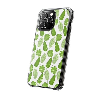 Tropical Leaf Harmony iPhone Case - Impact