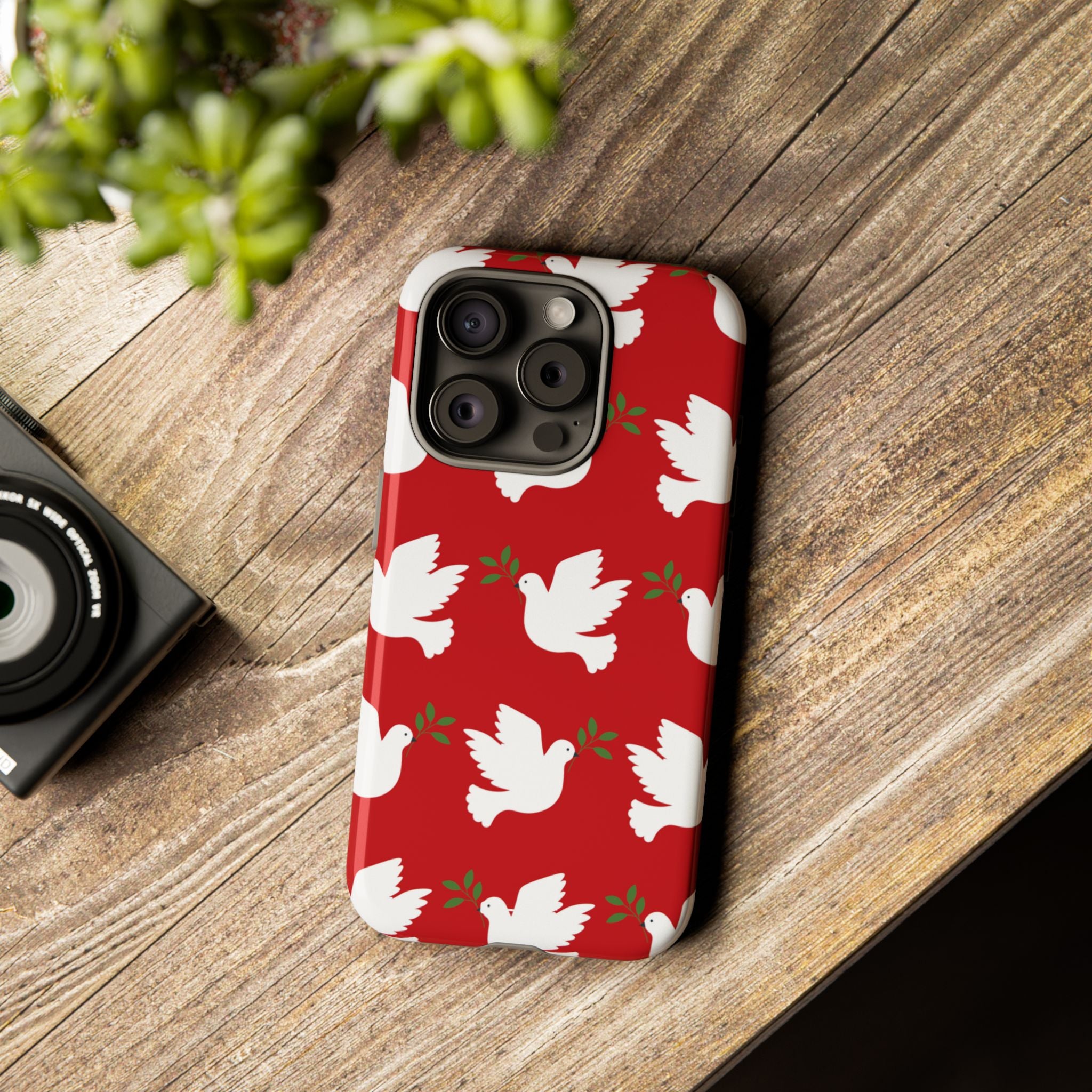 Doves Bring Peace - iPhone Case