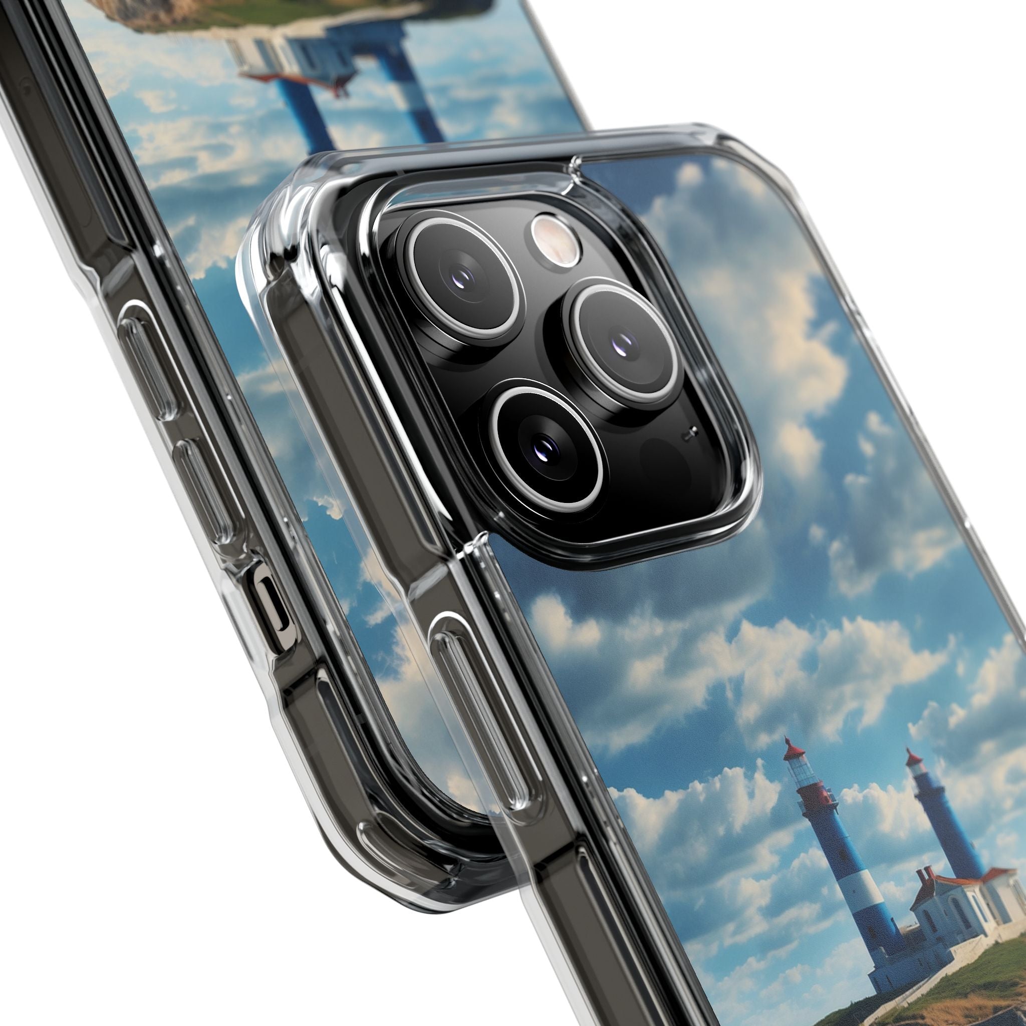 Lighthouse Guards Waves iPhone Case - Impact