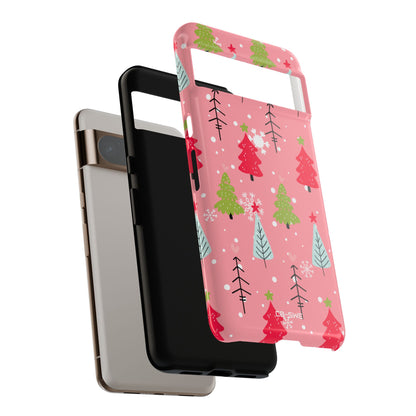 Snowflakes Dance Playfully - Google Pixel Case