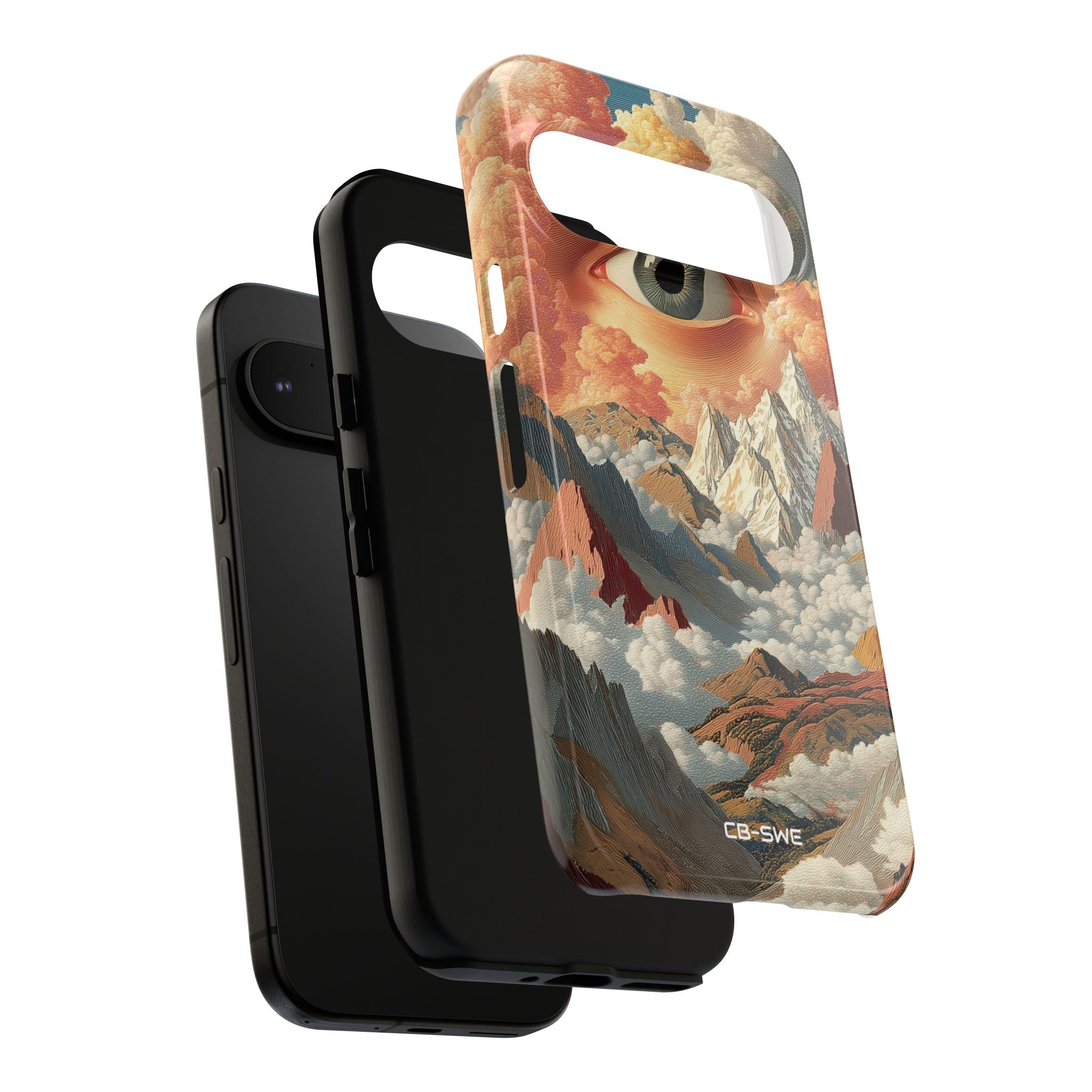 Eye Reflects Mountains - Google Pixel Case