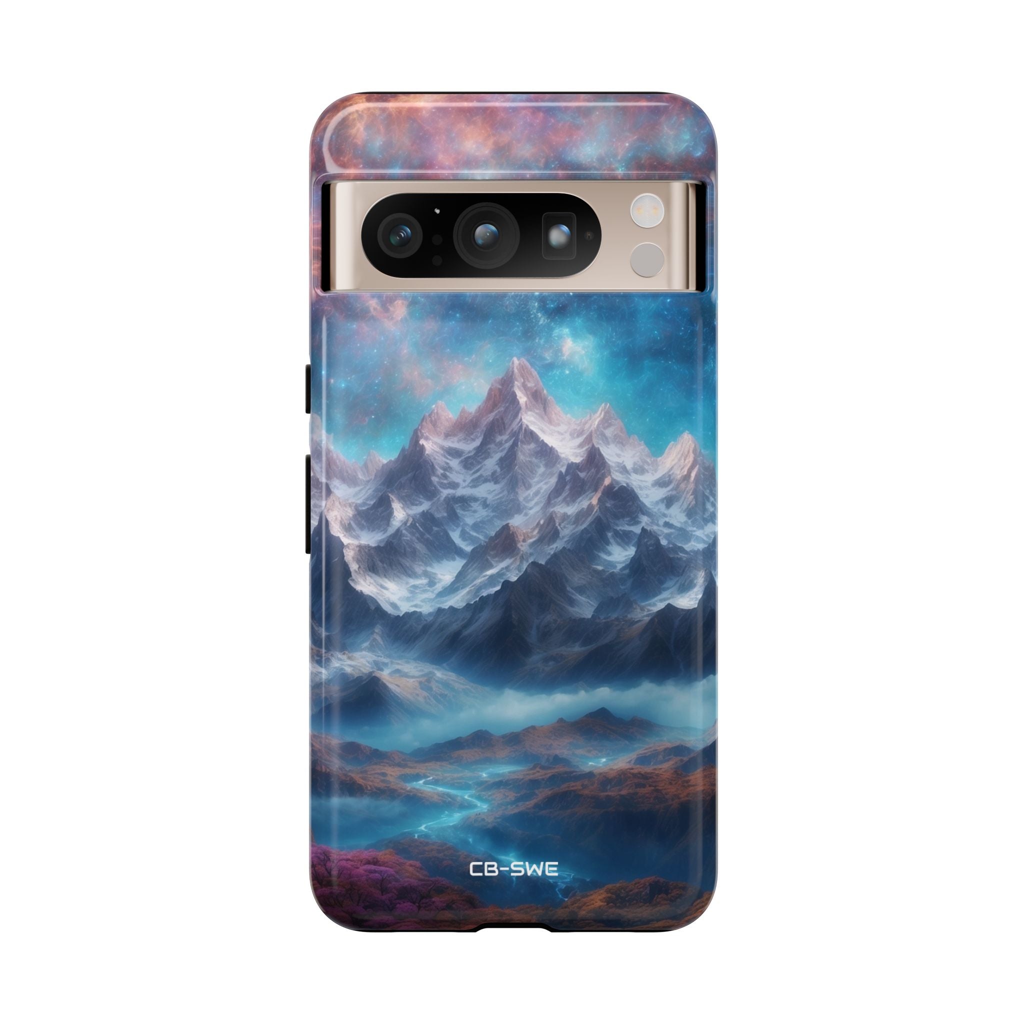 Celestial Mountains Rise - Google Pixel Case