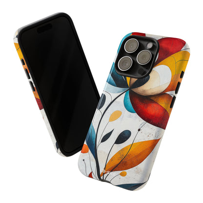 Vibrant Floral Symphony - iPhone Case