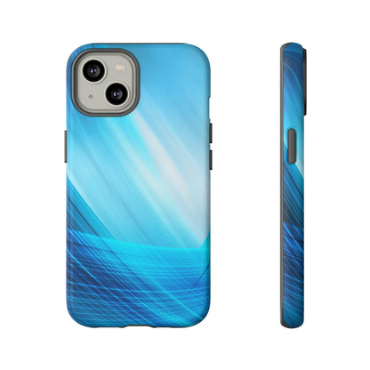 Abstract Blue - Protective Phone Case