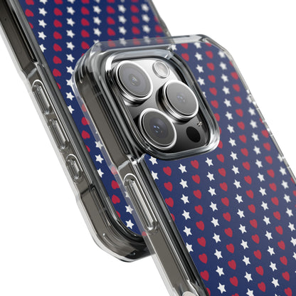 Hearts Twinkle Bright iPhone Case - Impact