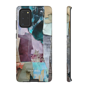 Textured Fabric Fusion - Protective Phone Case