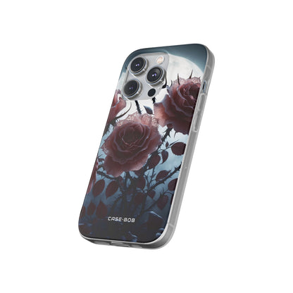 Luminous Rose Thorns iPhone 14 Pro Case - Soft