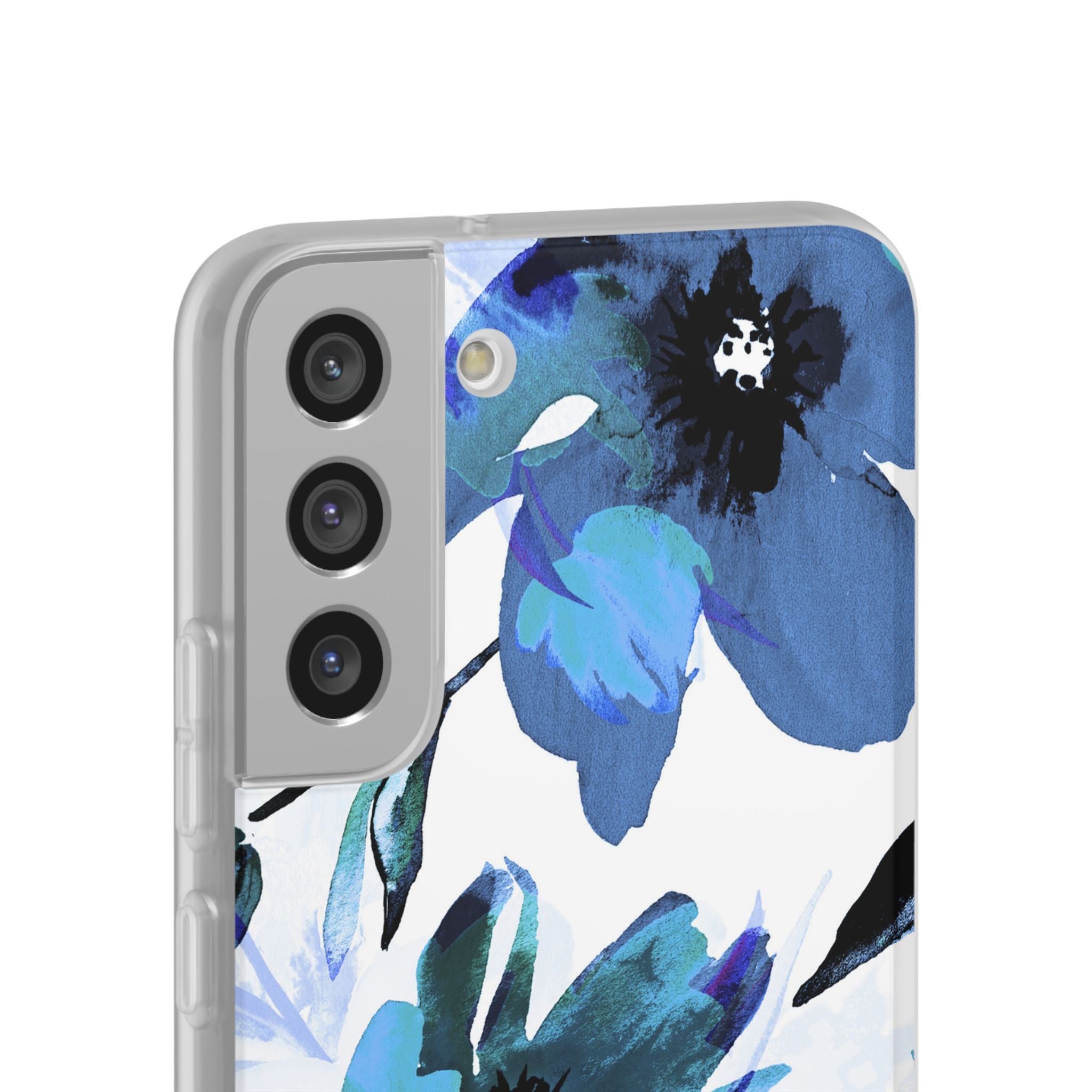 Blue Blossom Radiance Samsung S22 Plus Case - Soft