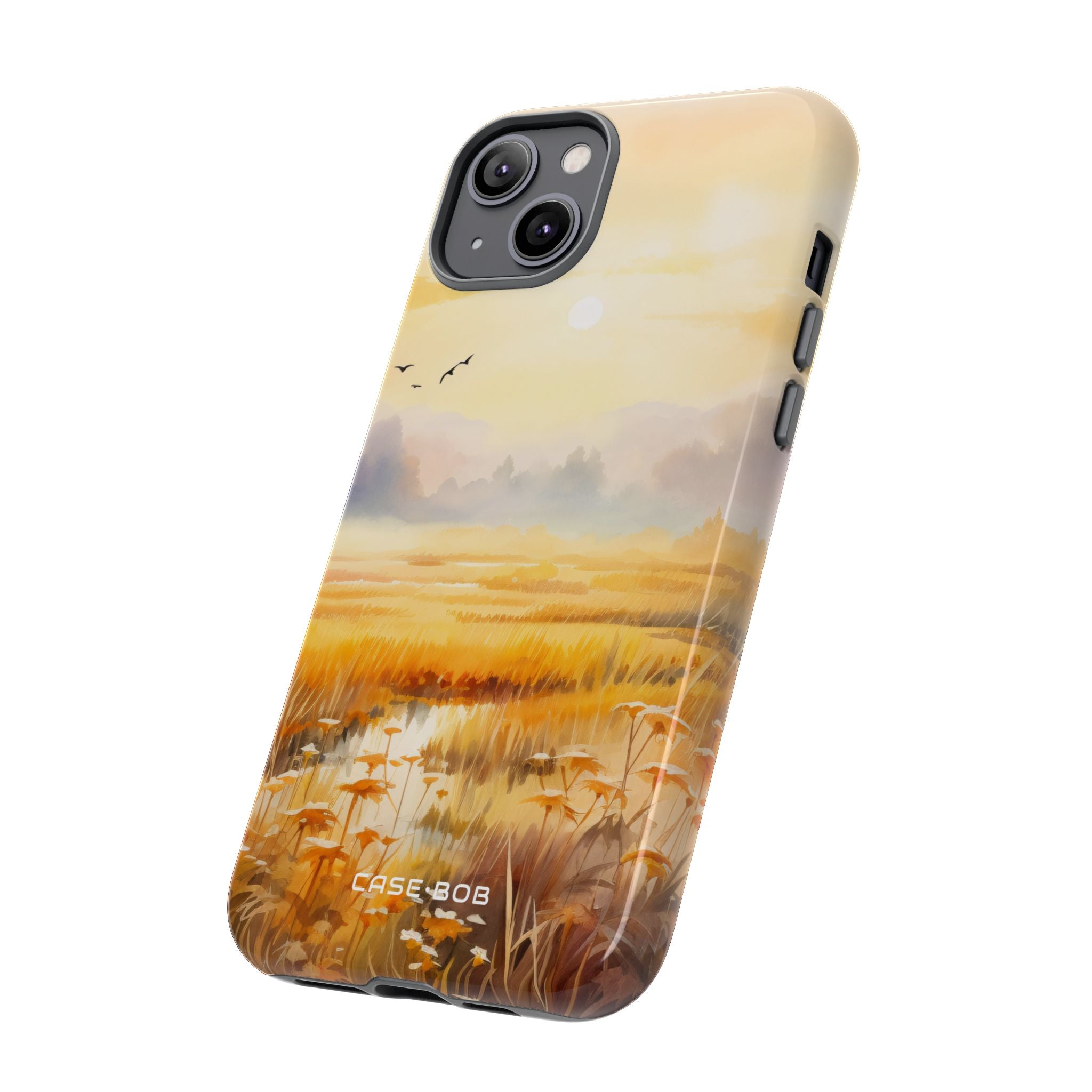 Glowing Sunrise iPhone 14 Plus Case - Tough