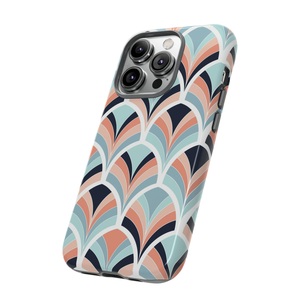 Baby Blue Retro - Protective Phone Case