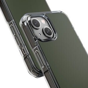 Rifle Green | Phone Case for iPhone (Clear Impact Case - Magnetic)