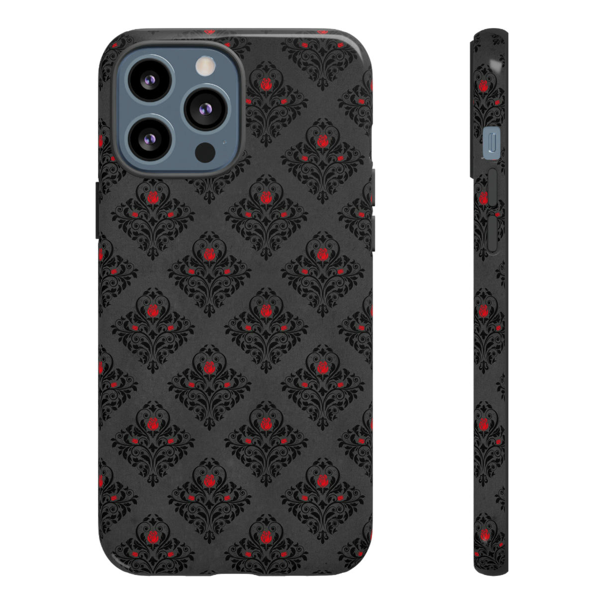 Pixrose Gothic Flower - Protective Phone Case