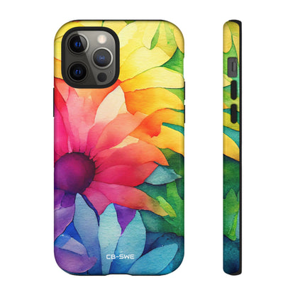 Vibrant Floral Symphony - iPhone Case