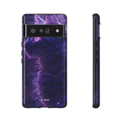 Mystical Starlit Cat - Google Pixel Case