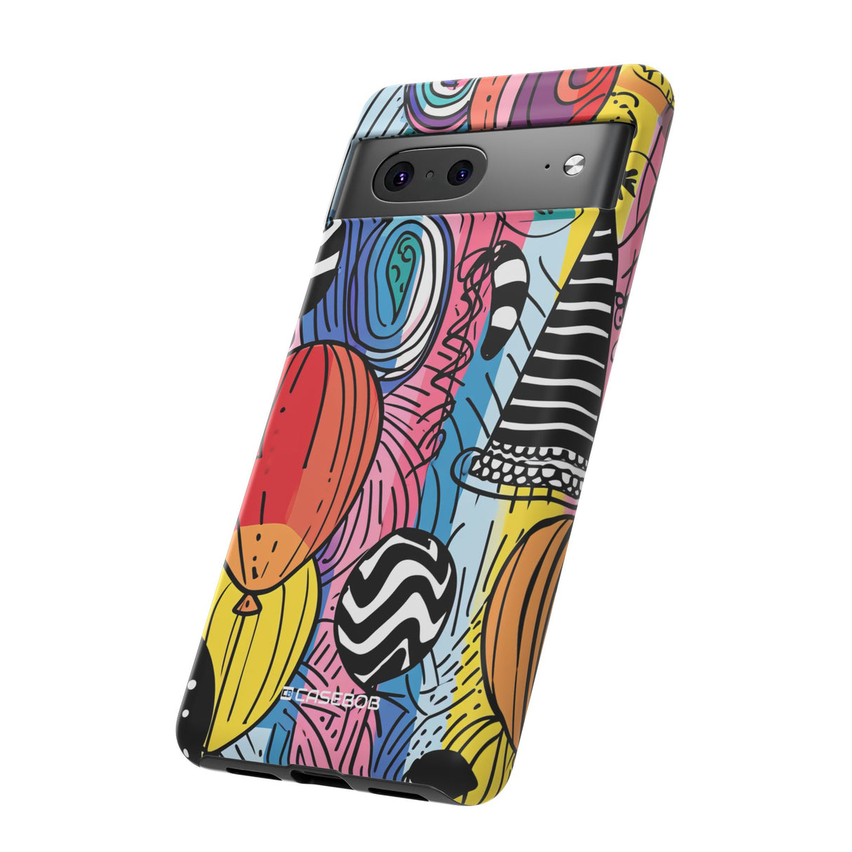 Vibrant Party Whimsy | Protective Phone Case for Google Pixel