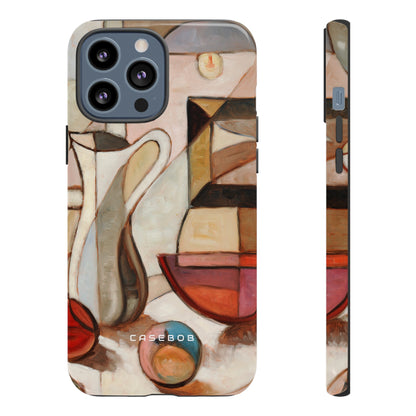 Cubism Art Table - Protective Phone Case