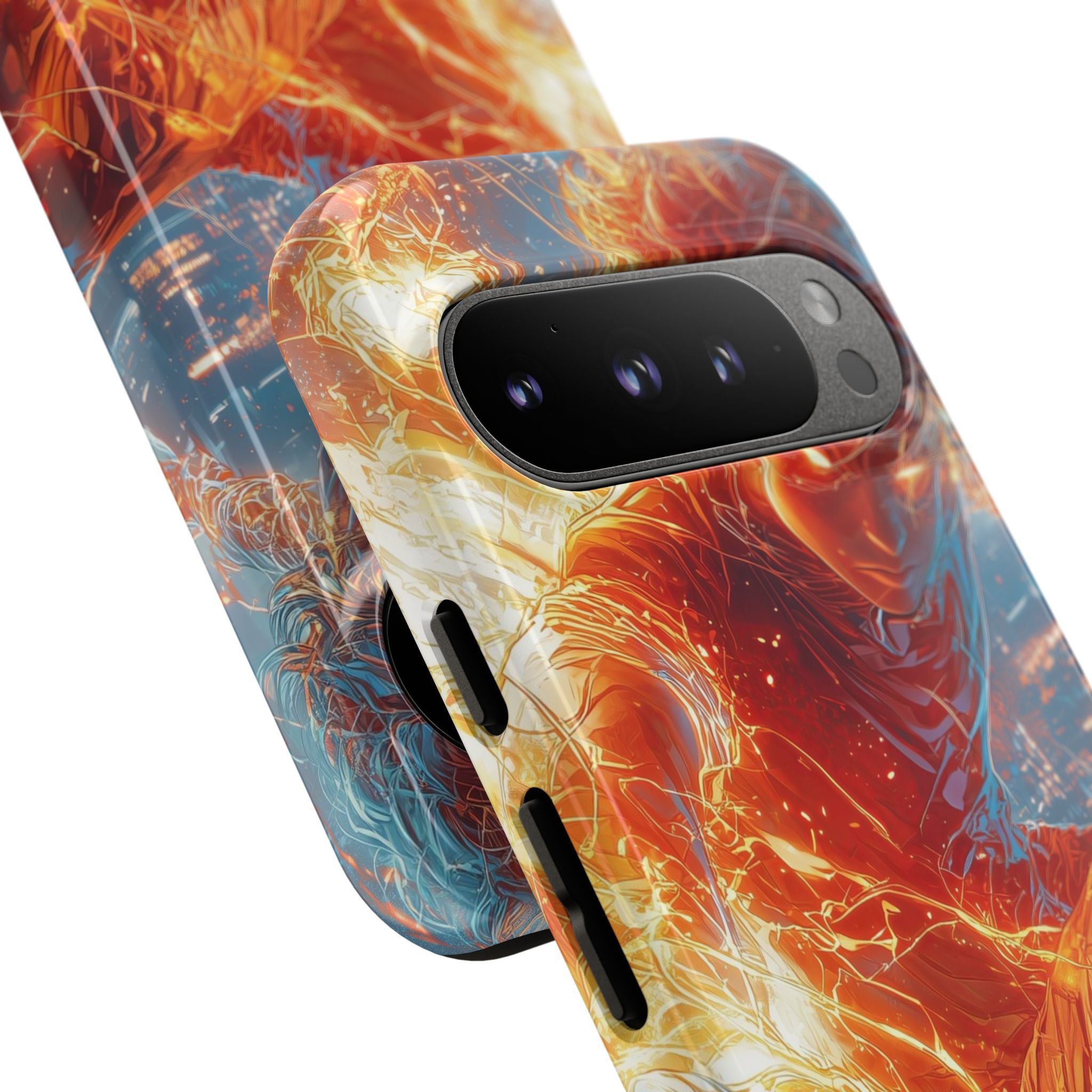 Flames Dance Wildly - Google Pixel Case