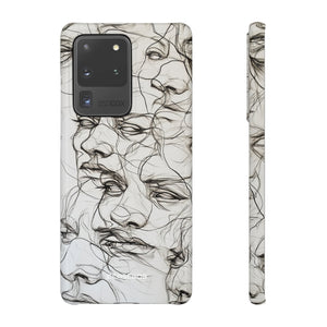 Ethereal Faces | Slim Phone Case for Samsung