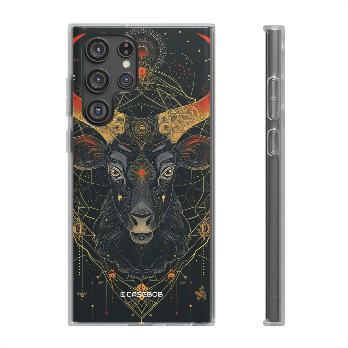 Celestial Taurus Mystique | Flexible Phone Case for Samsung Galaxy