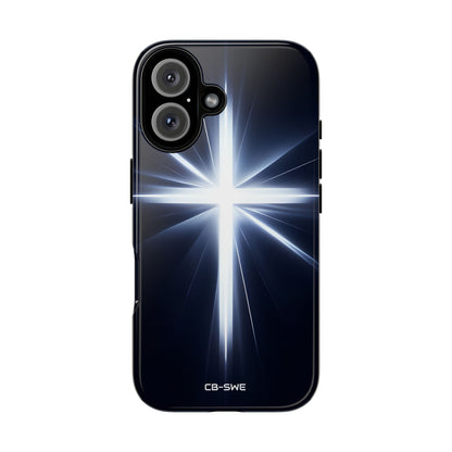 Luminous Cross Radiance - iPhone Case