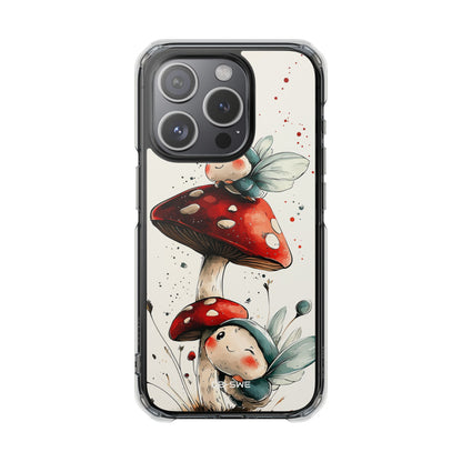 Mushrooms Entertain Fairies iPhone Case - Impact