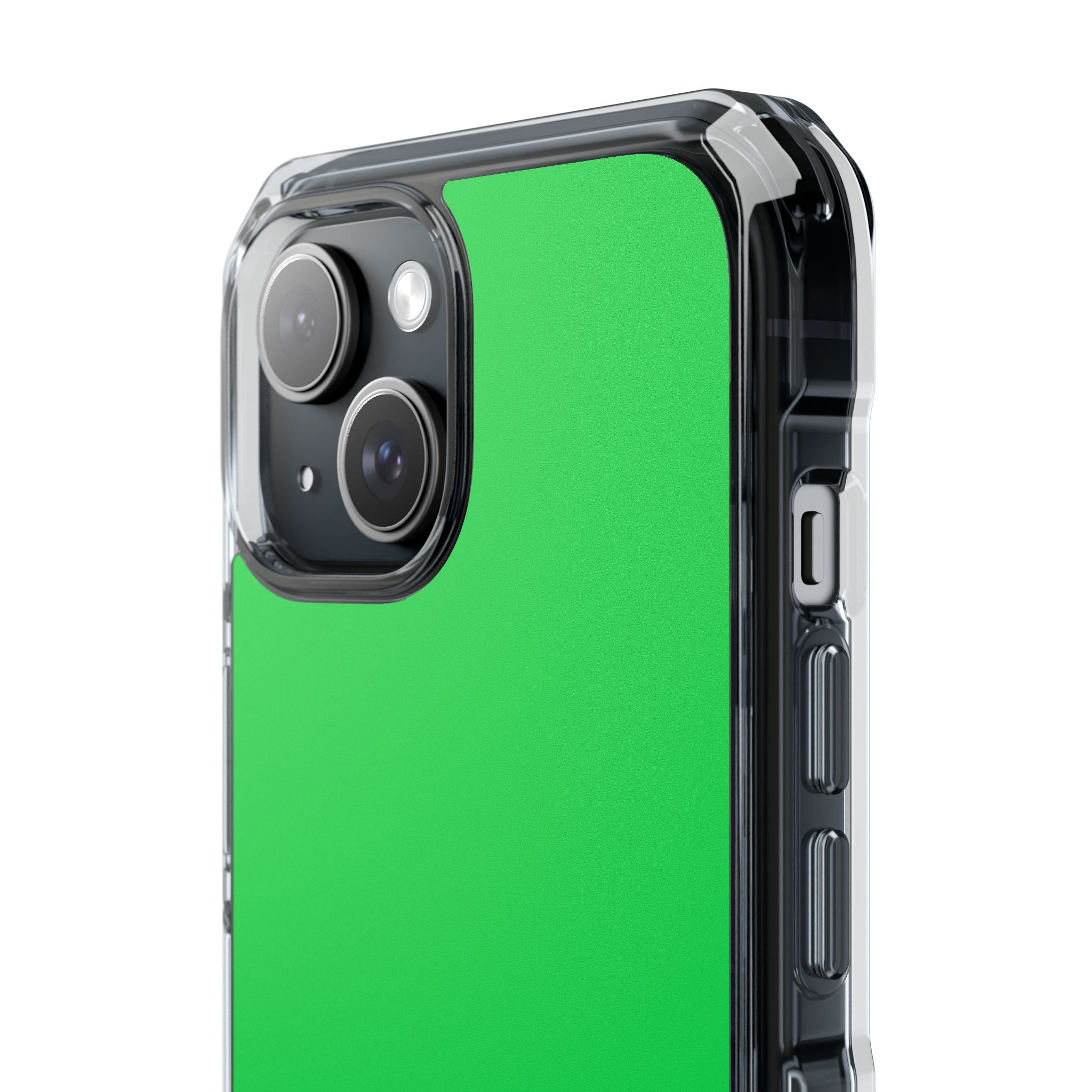 Malachite Green - Clear Impact Case for iPhone