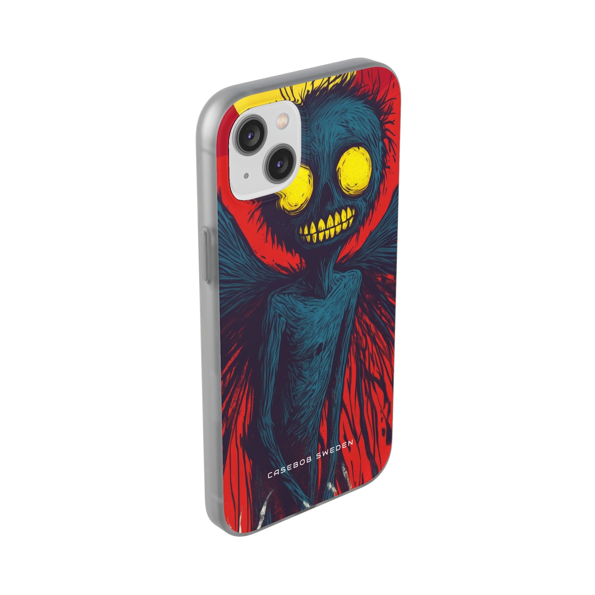 Gothic Winged Apparition iPhone 14 - Flexi Phone Case