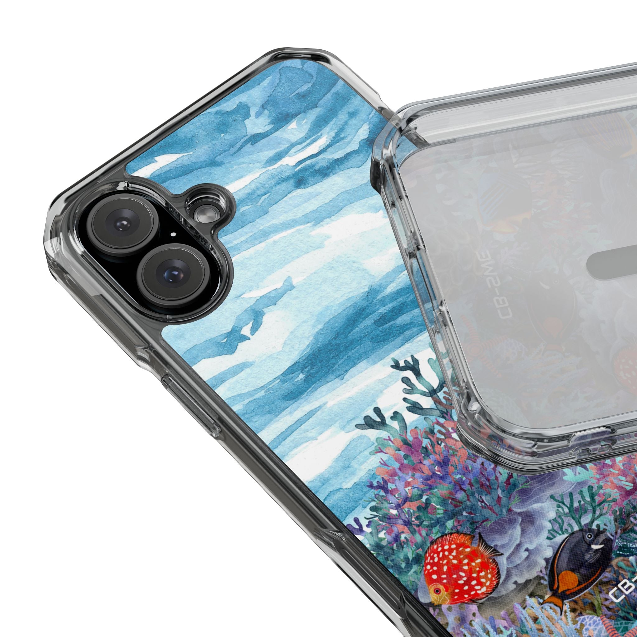 Aquatic Life Watercolors iPhone Case - Impact