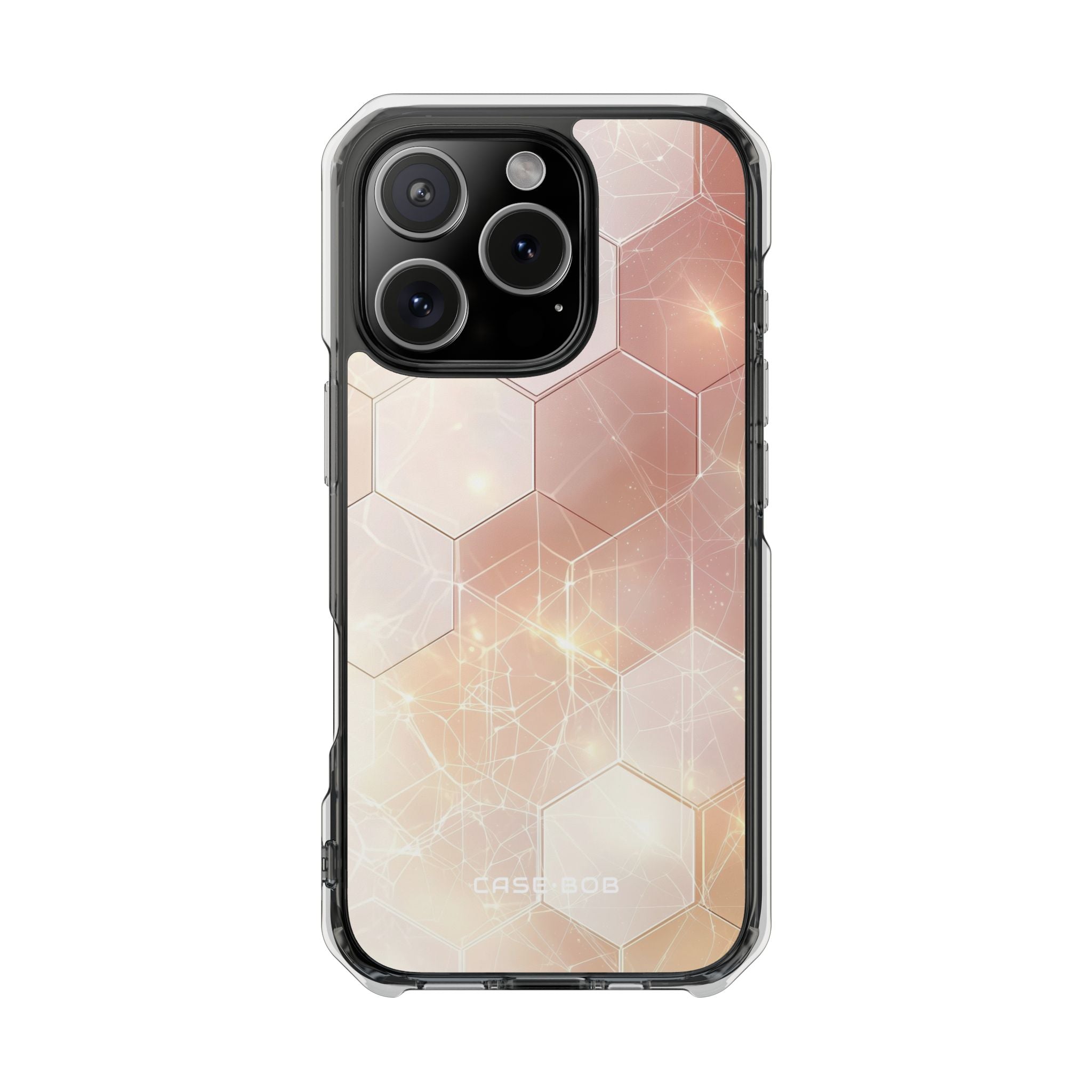 Honeycomb Glow iPhone 16 Pro Case - Impact