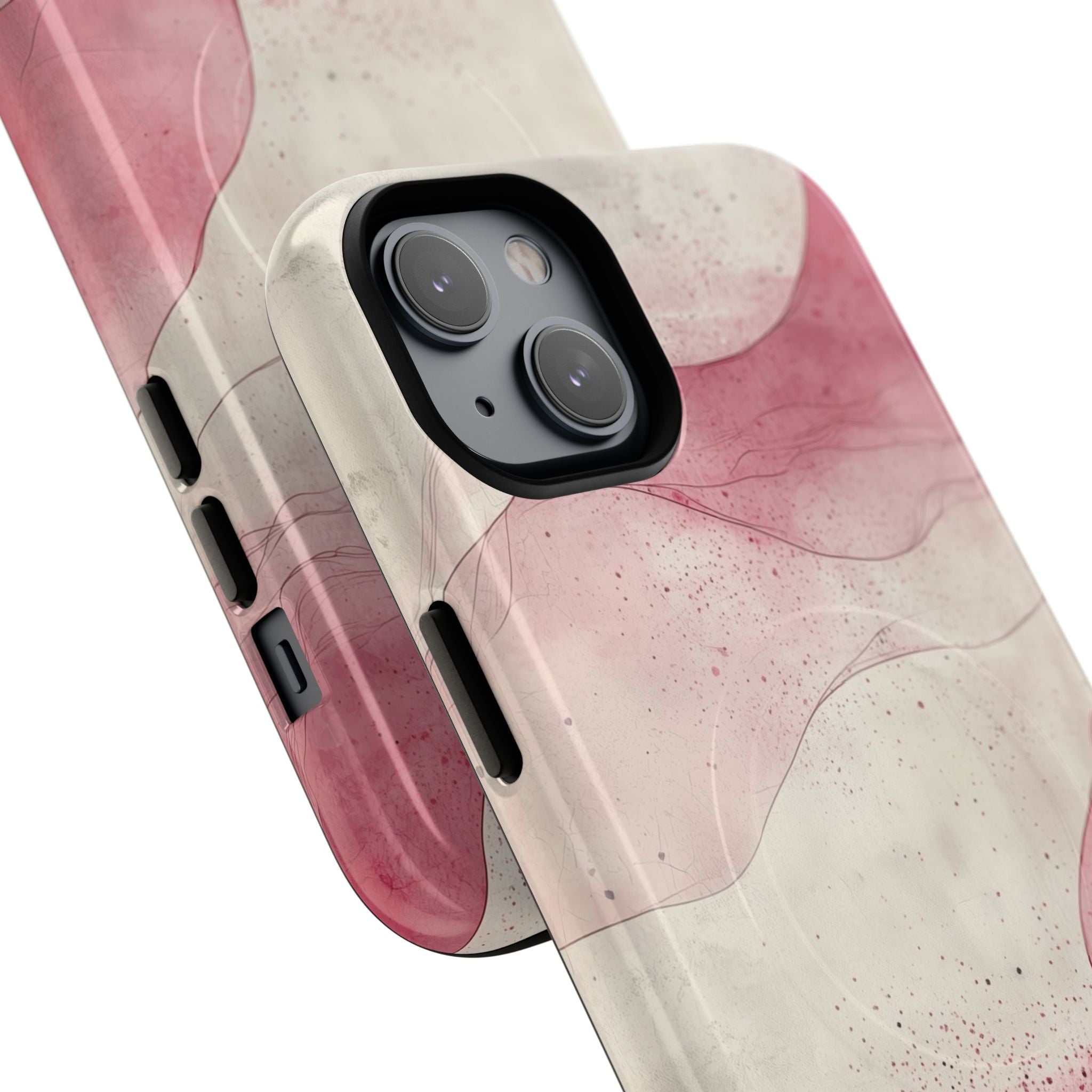 Crimson Waves iPhone 14 Plus Case - Tough+