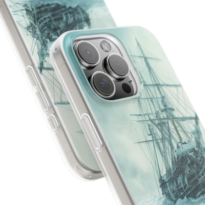 Icebound Ship iPhone 16 Pro Max Case - Soft