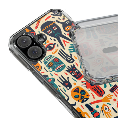 Vivid Faces iPhone 16 Case - Impact