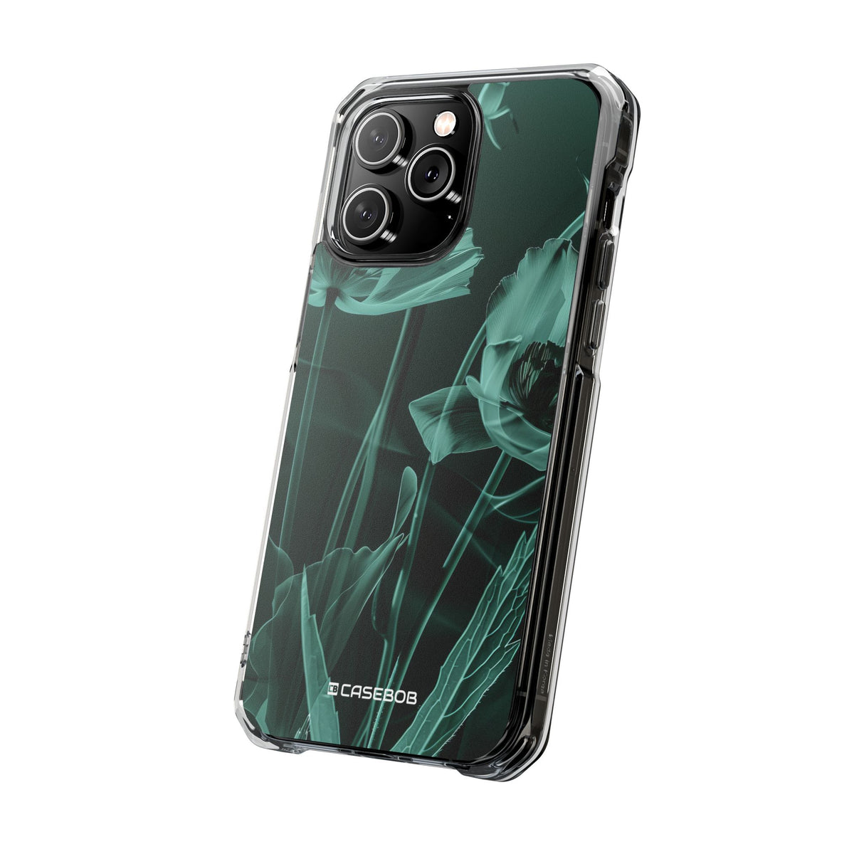 Botanical Transparency - Phone Case for iPhone (Clear Impact - Magnetic)