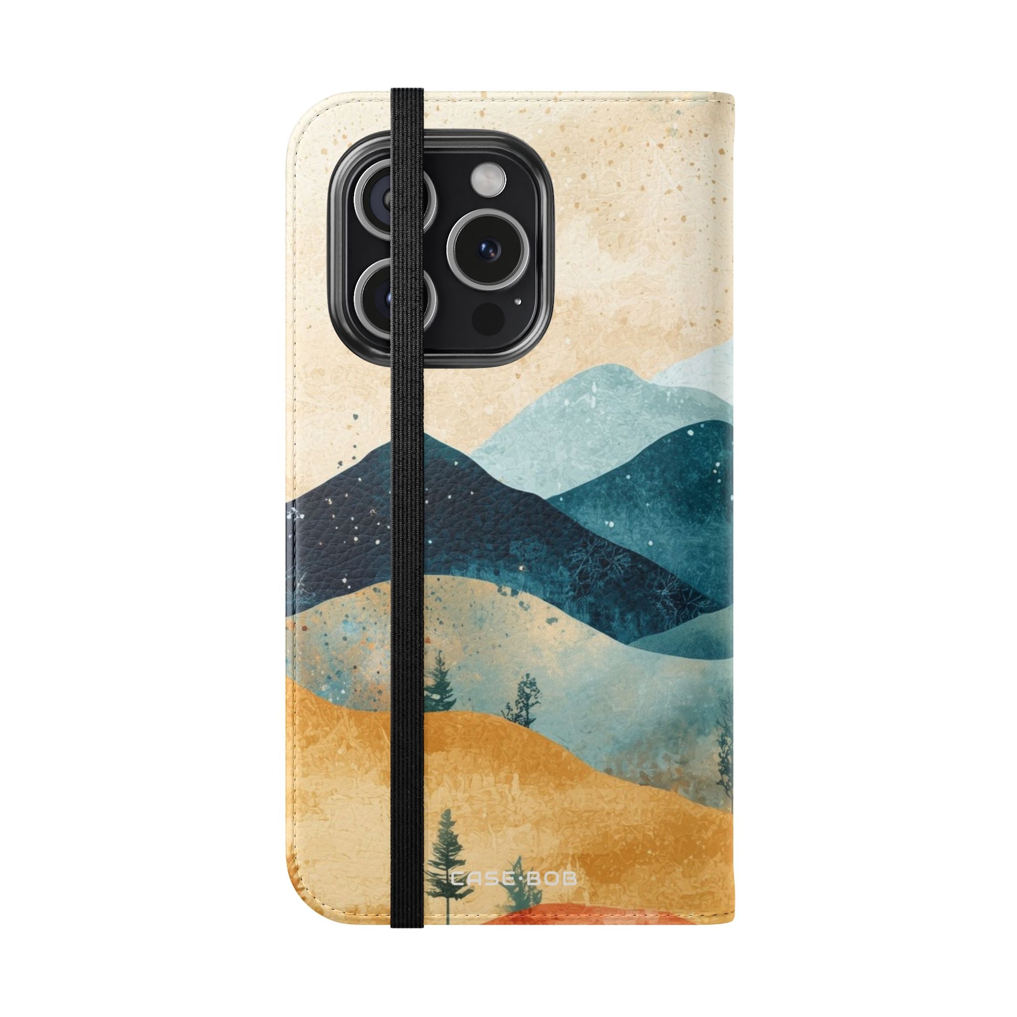 Blue Ridge Moon - iPhone 15 Pro Case - Wallet