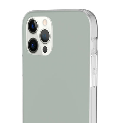 Aschgraue iPhone-Hülle – Flexi