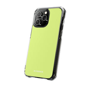 Mindaro Green | Handyhülle für iPhone (Clear Impact Case – magnetisch) 