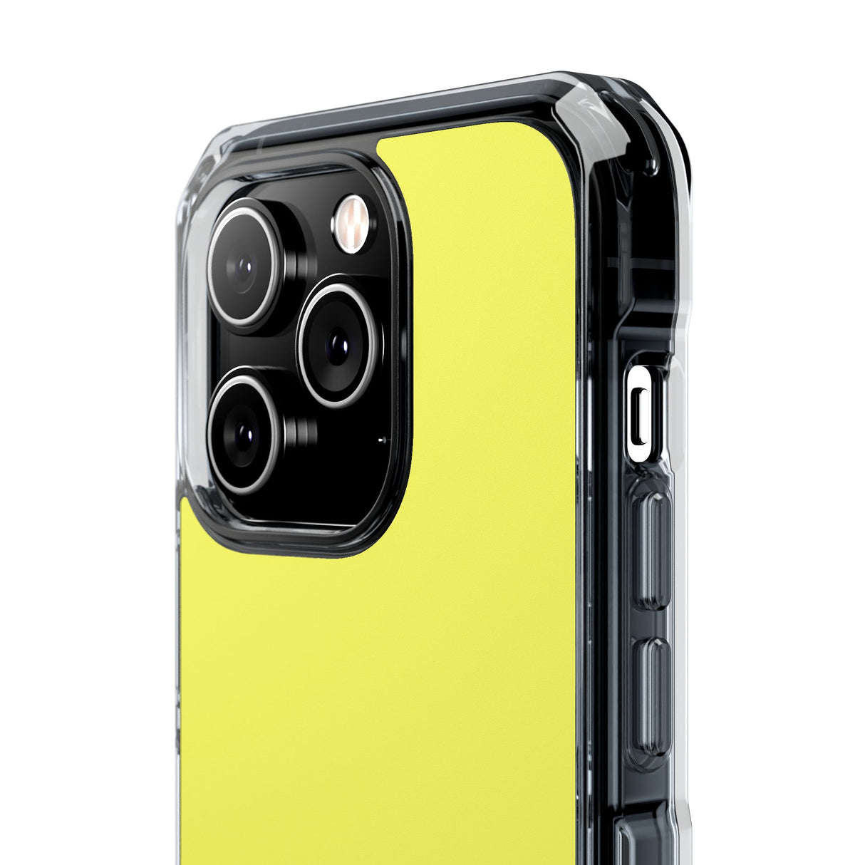 Laser Lemon | Handyhülle für iPhone (Clear Impact Case - Magnetisch) 