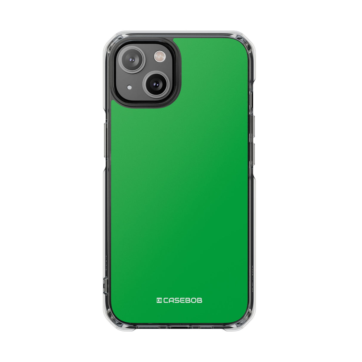 Pantone Green | Handyhülle für iPhone (Clear Impact Case – magnetisch)