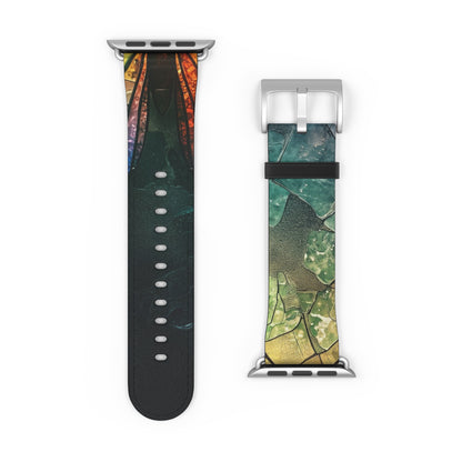 Stained Glass Butterfly - Watch Band