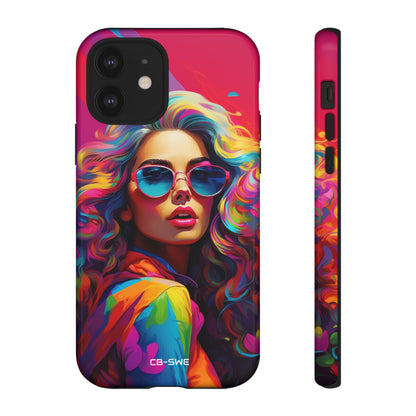 Surreal Color Fusion - iPhone Case