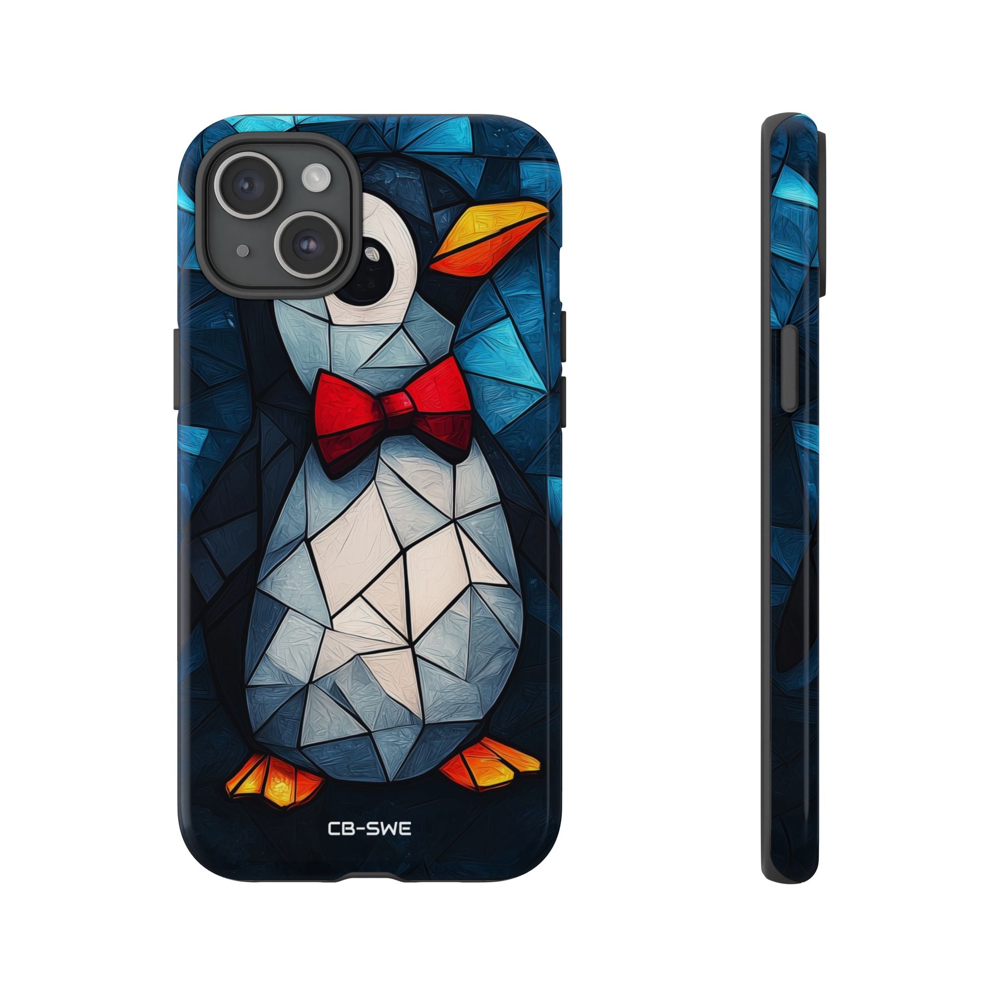 Penguin Wears Bow Tie - iPhone Case