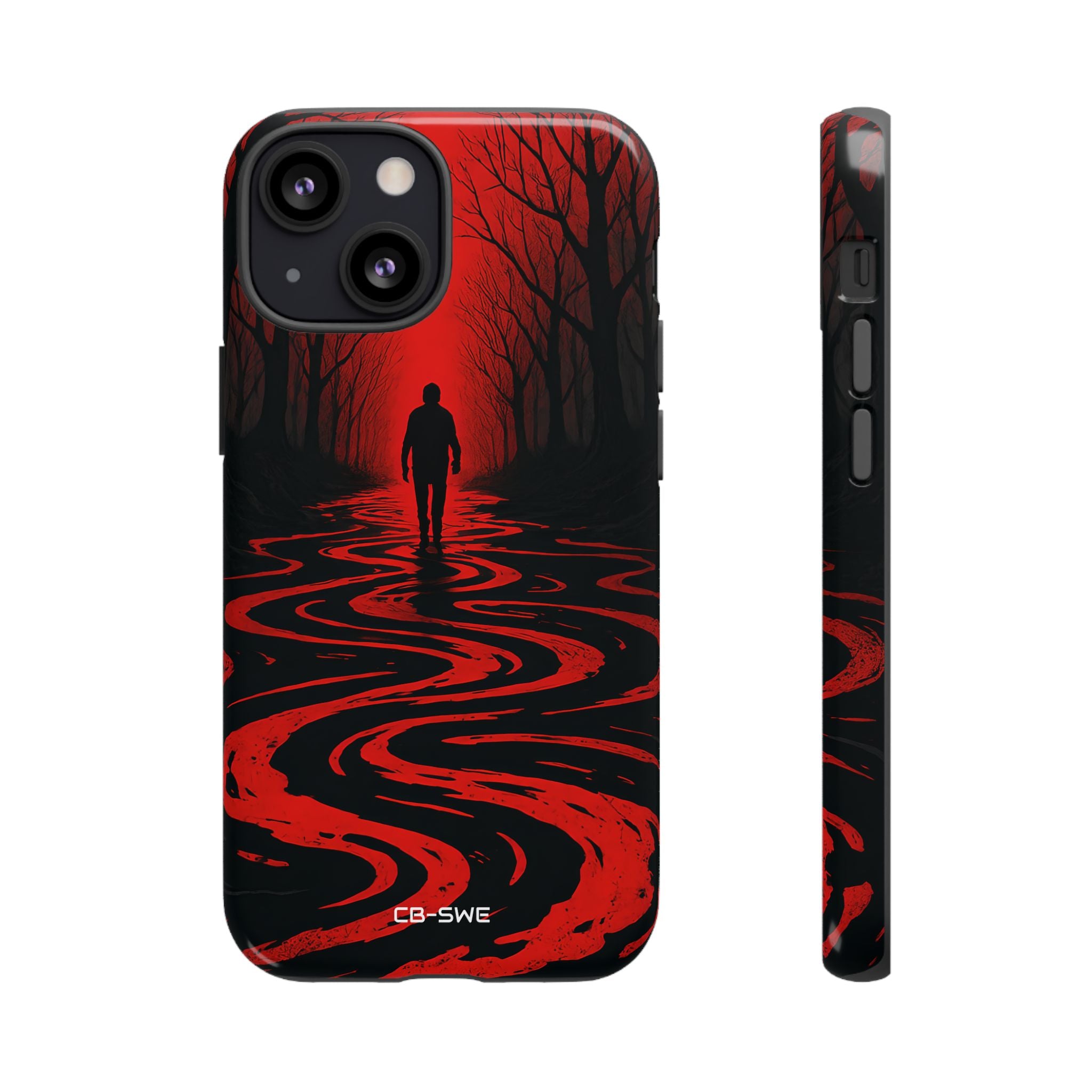 Red Path Mystery - iPhone Case
