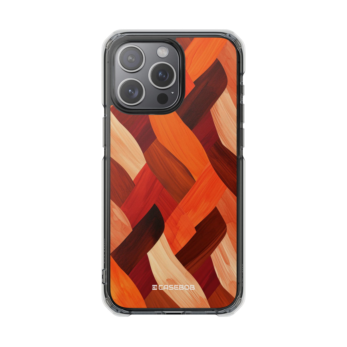 Warm Pantone Pattern | Phone Case for iPhone (Clear Impact Case - Magnetic)