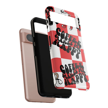 Joyful Coffee Celebration - Google Pixel Case
