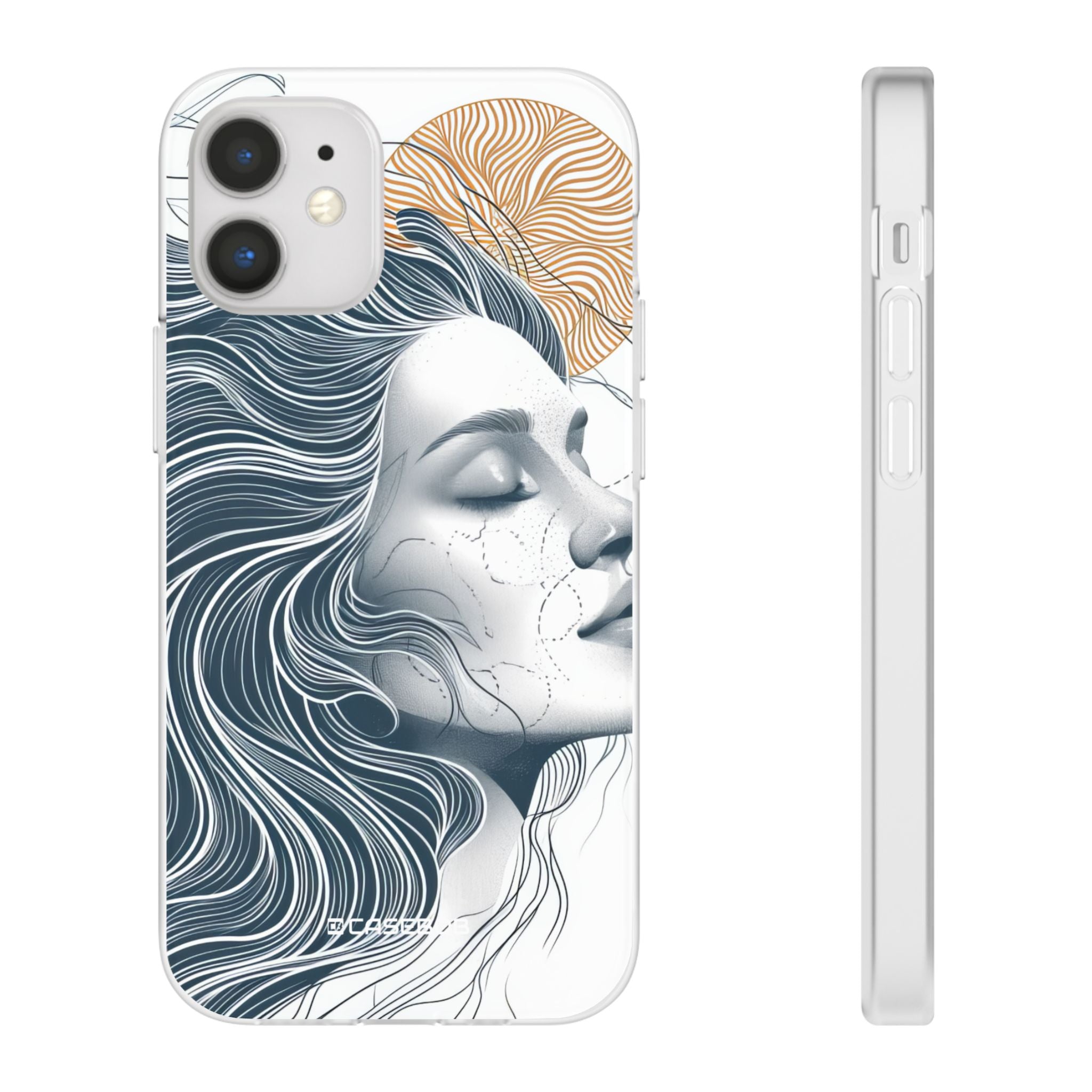 Serene Abstraction | Flexible Phone Case for iPhone