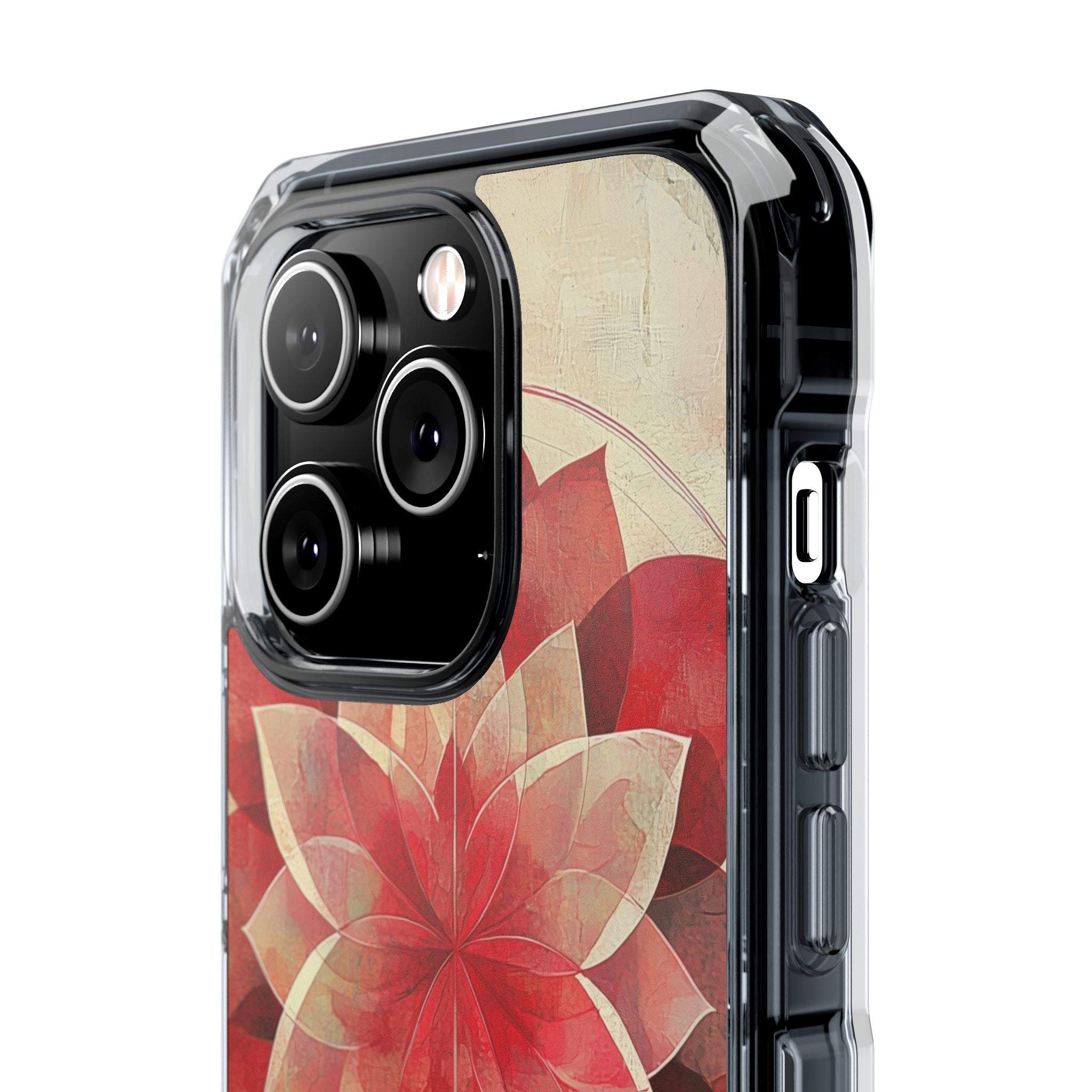 Crimson Bloom iPhone 14 Pro Case - Impact